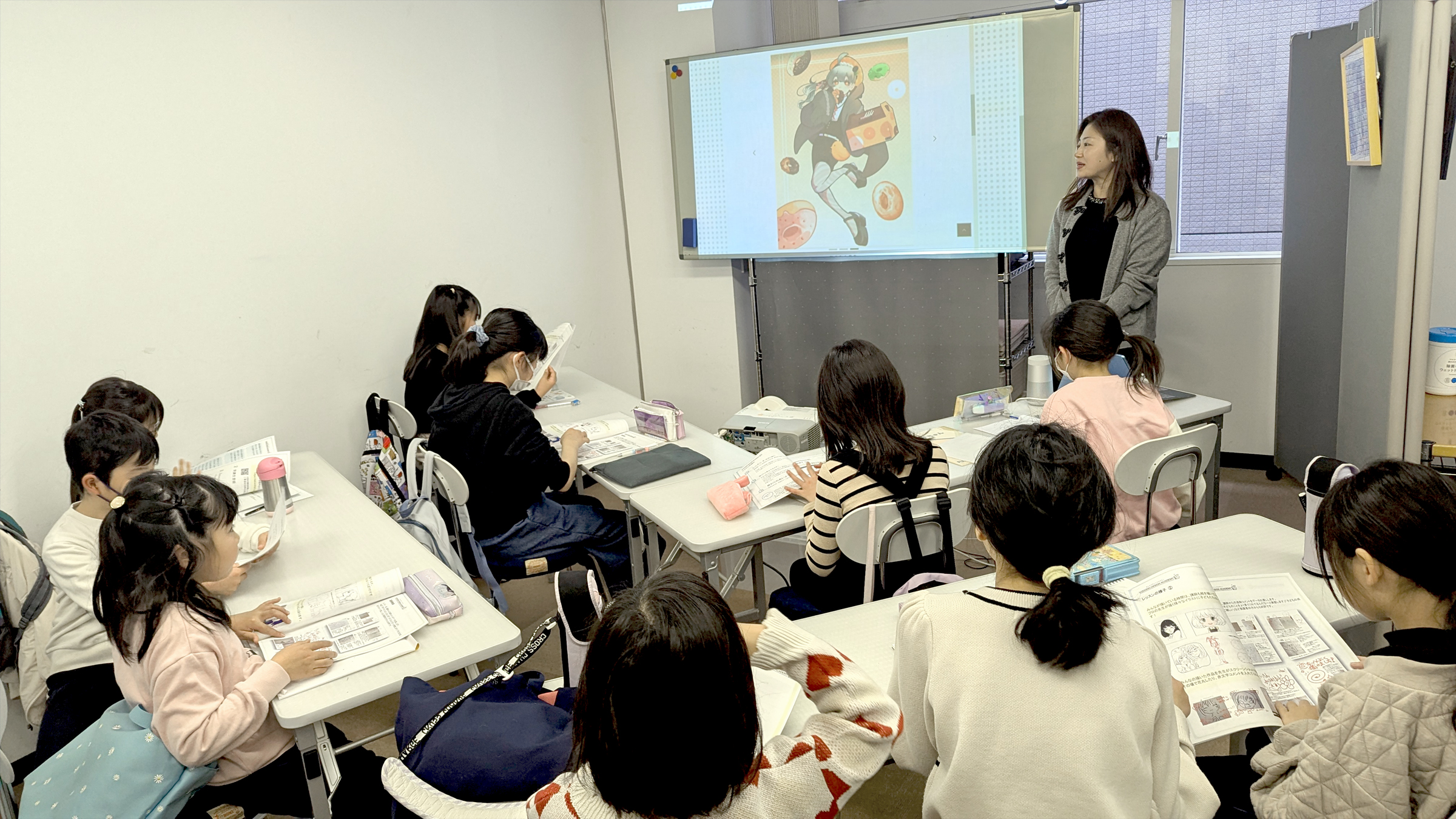 子どもイラスト体験教室・２